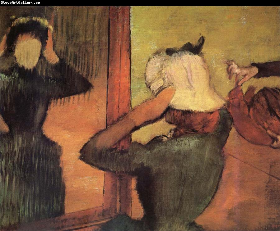 Edgar Degas Cbez la Modiste
